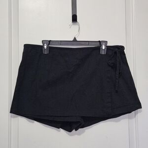 wild fable Women’s Extra Large Black Wrap Skort